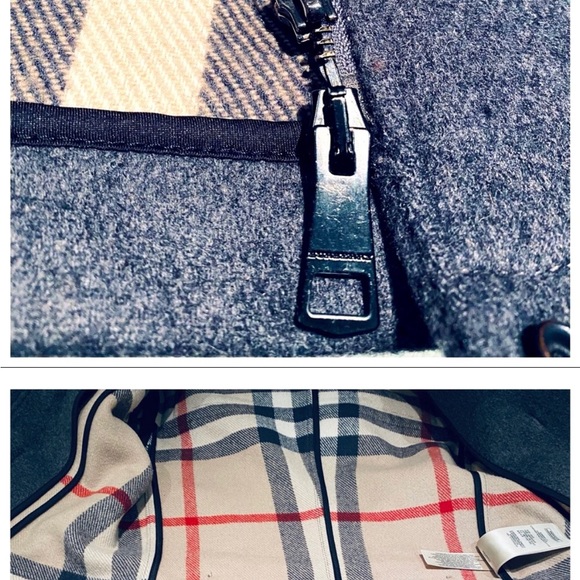 Burberry Brit Blackwell Wool Duffel with Fox Fur Trim Coat - Picture 7 of 10